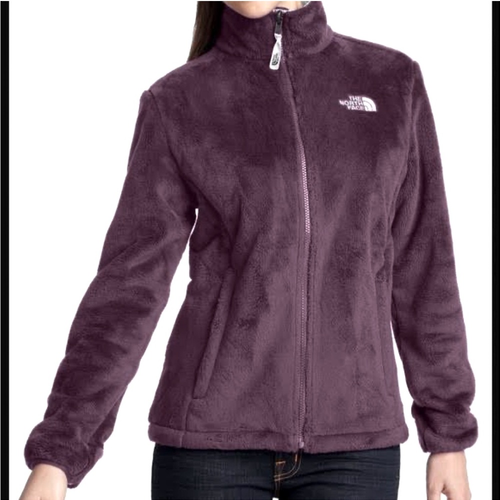 The North Face Osito 2 Women’s Fleece Jacket Large in Black Plum